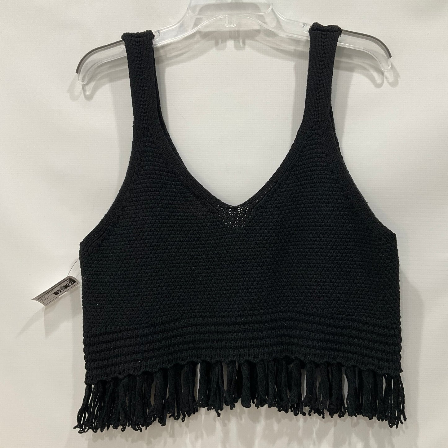 Black Top Sleeveless Pilcro, Size M