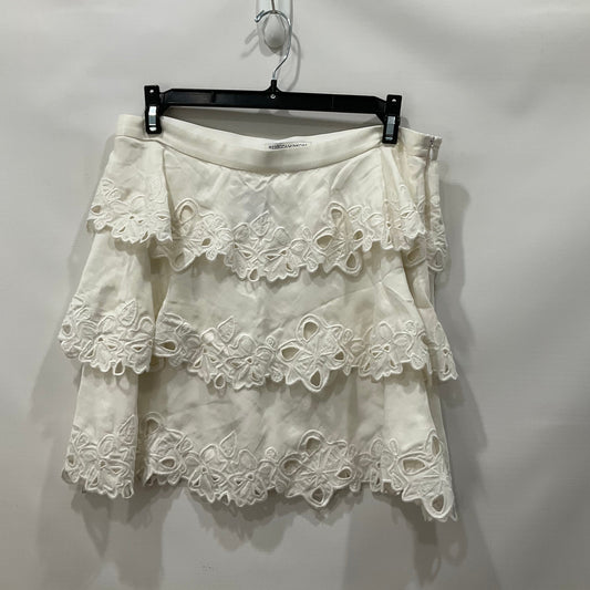 White Skirt Mini & Short Rebecca Minkoff, Size 4