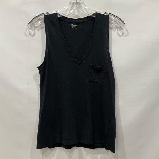 Black Top Short Sleeve Basic Madewell, Size Xxs