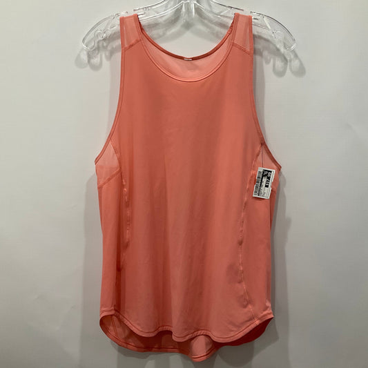 Pink Athletic Tank Top Lululemon, Size 6