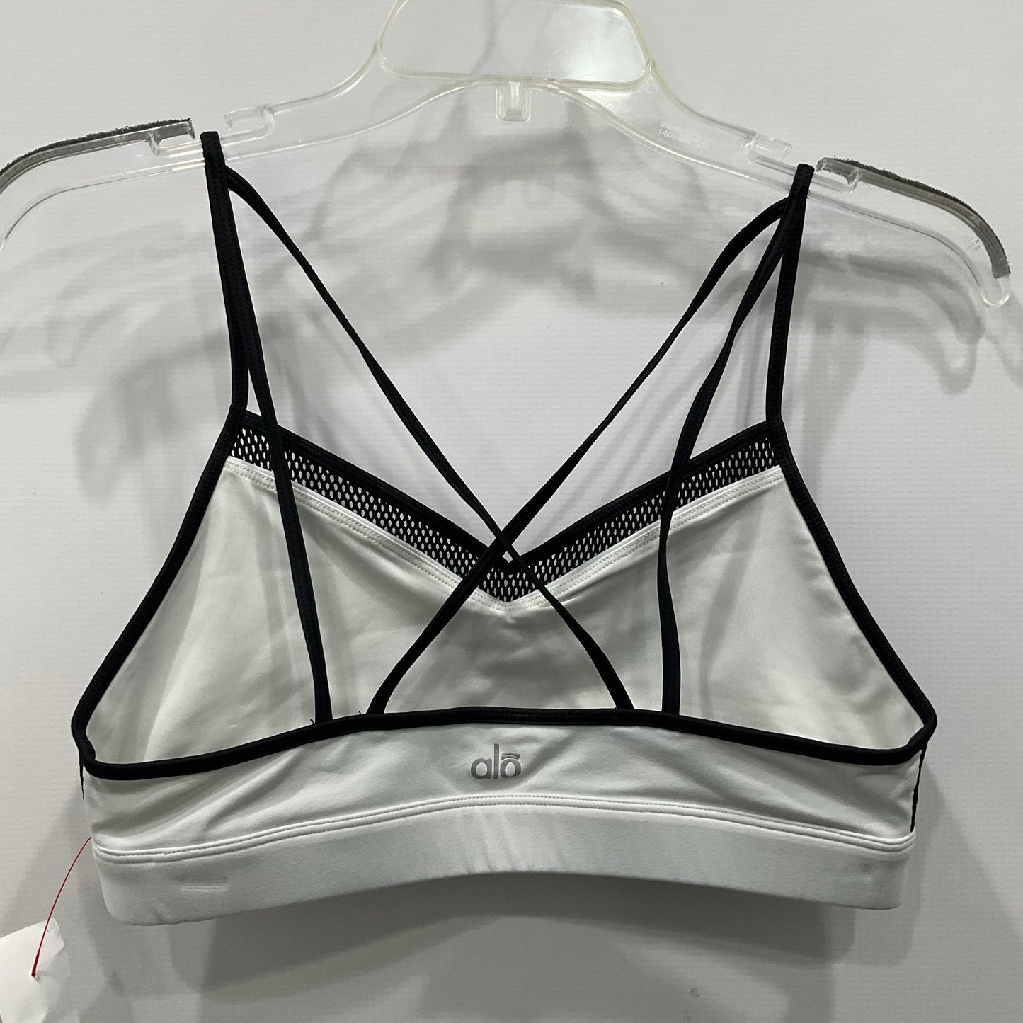 Athletic Bra By Alo In Black & White, Size: 2