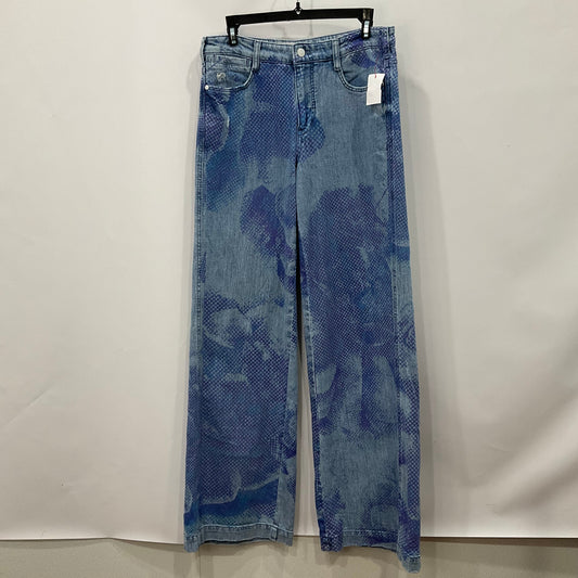 Jeans Straight By Pilcro In Blue Denim, Size: 4