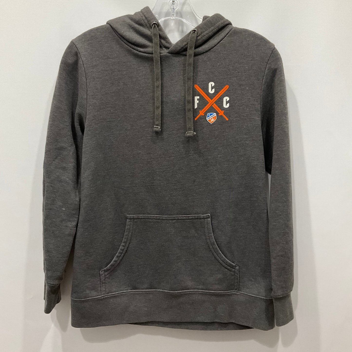 Grey Sweatshirt Hoodie Fanatics, Size S