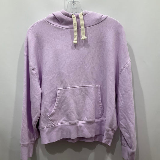 Purple Sweatshirt Hoodie Crewneck Gap, Size M