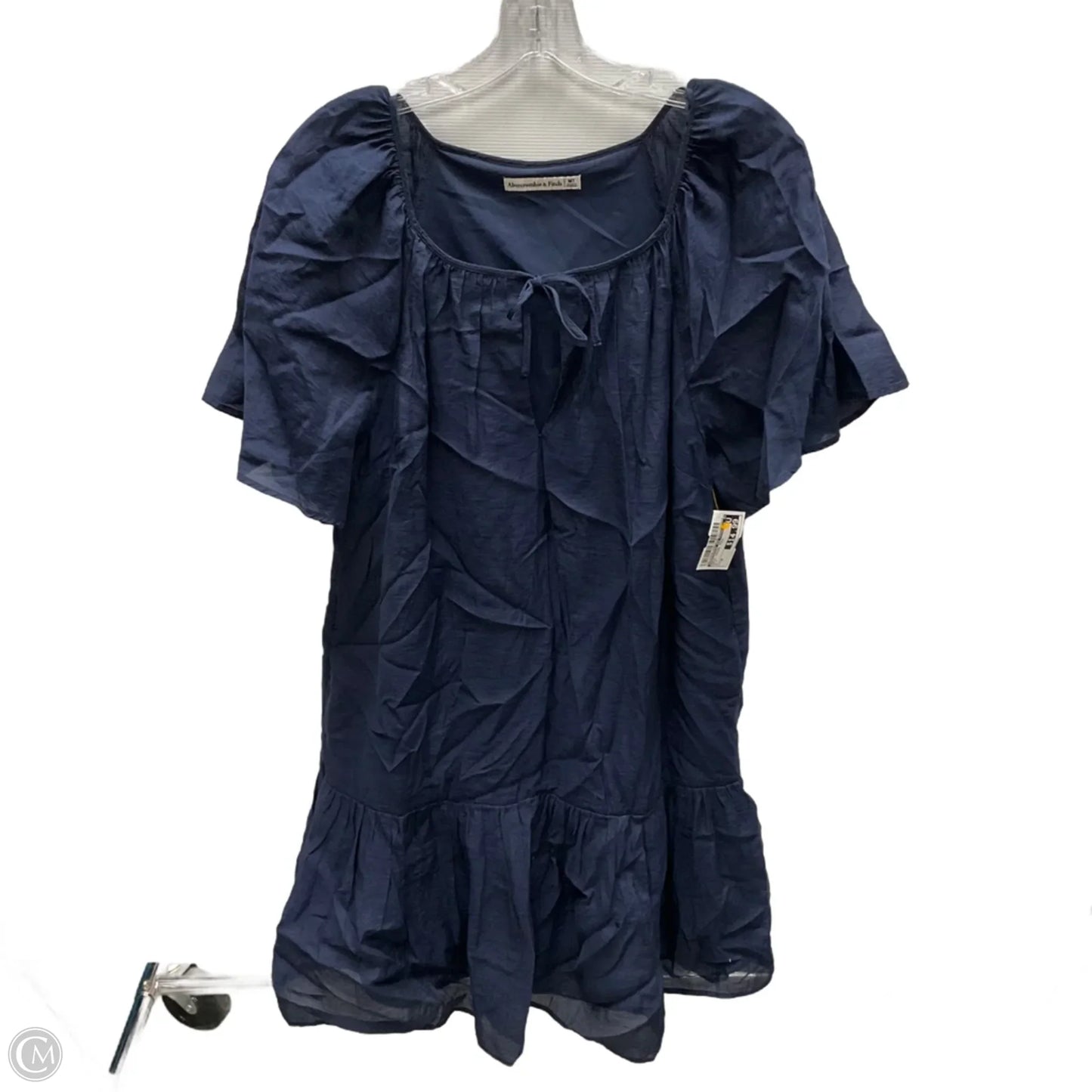Dress Casual Midi By Abercrombie And Fitch In Blue, Size: M