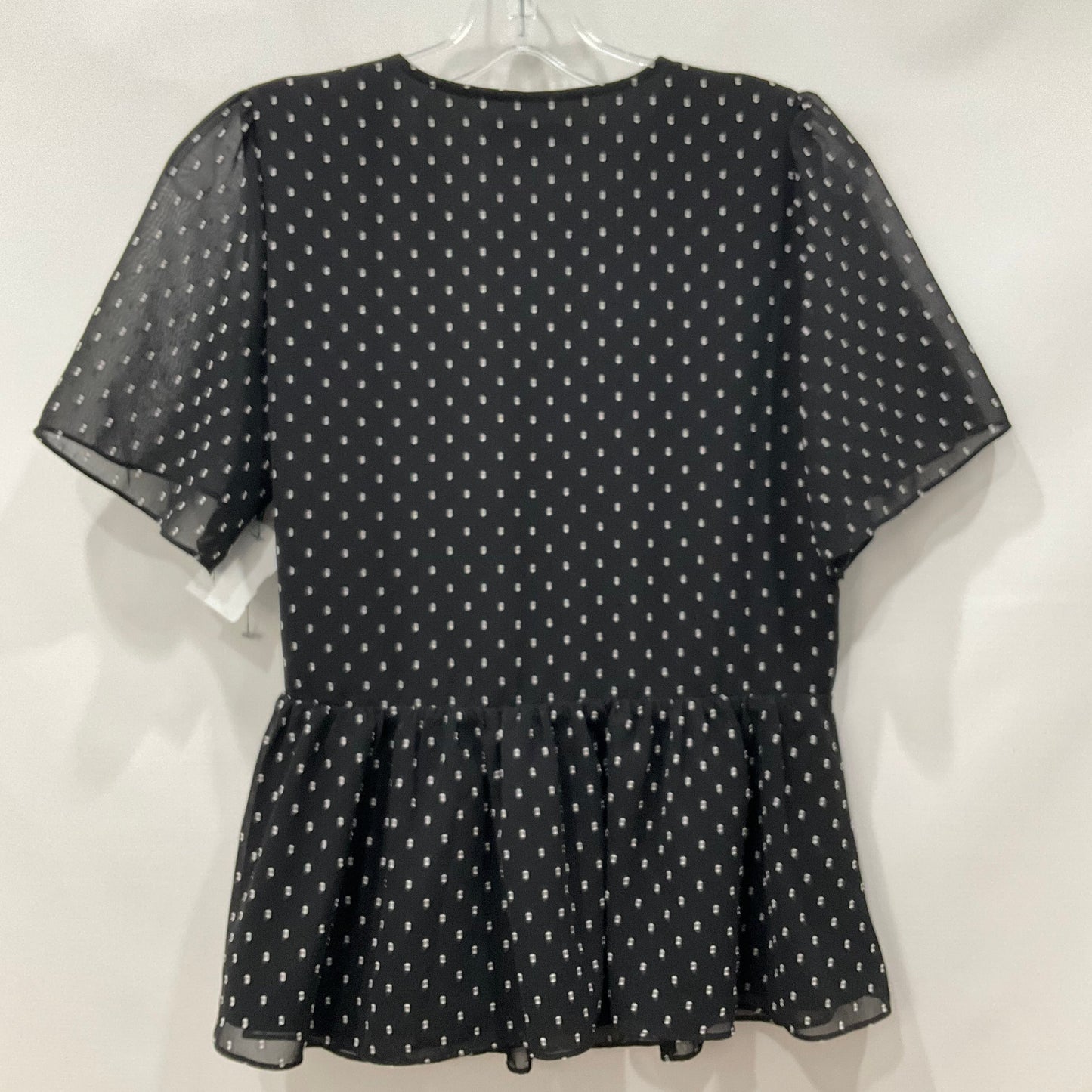 Black Top Short Sleeve Madewell, Size Xs