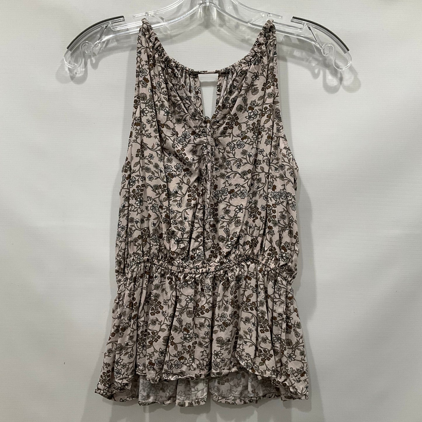 Flowered Top Sleeveless Old Navy, Size S