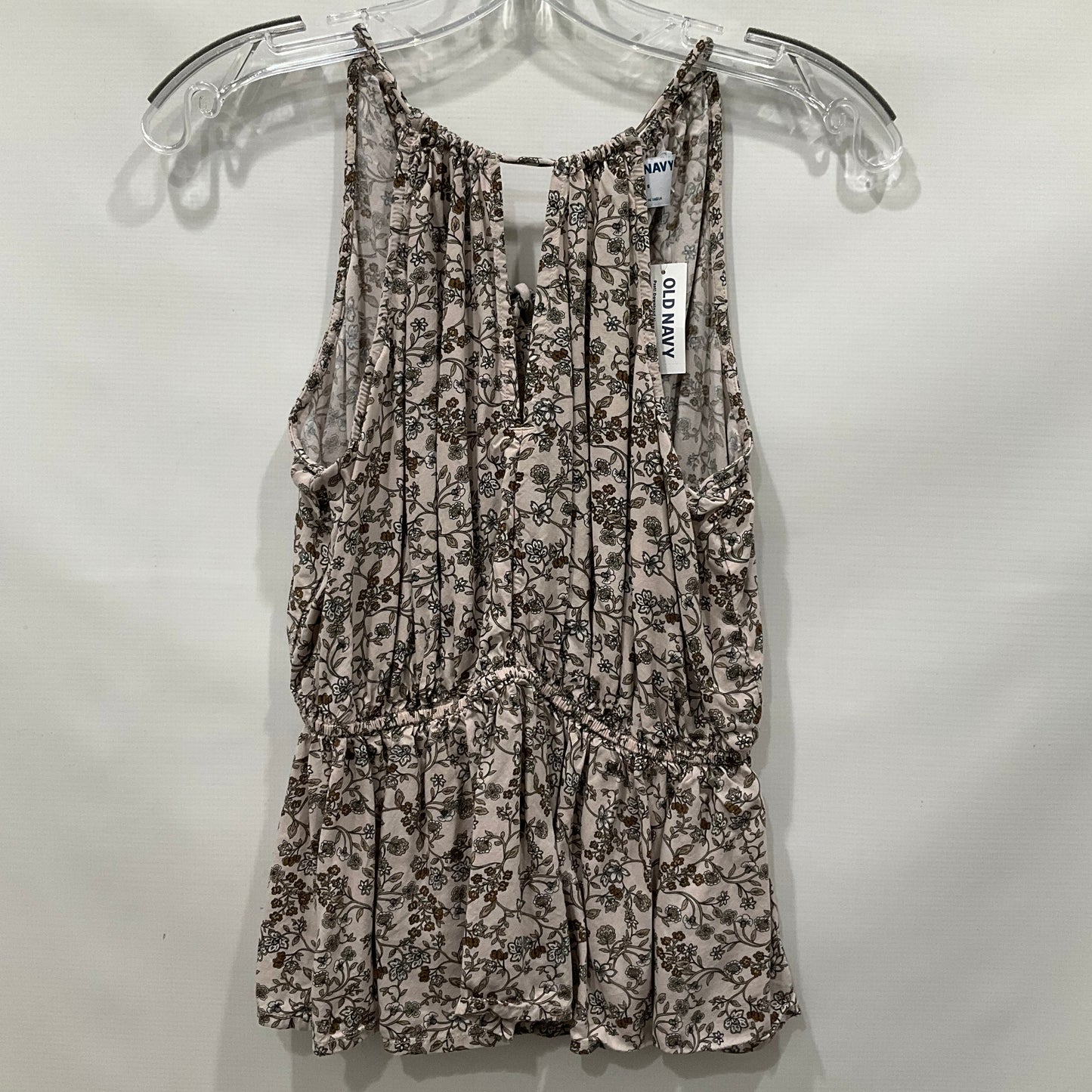 Flowered Top Sleeveless Old Navy, Size S