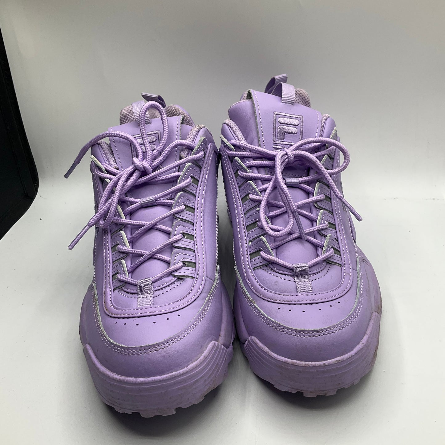 Shoes Sneakers By Fila In Purple, Size: 10