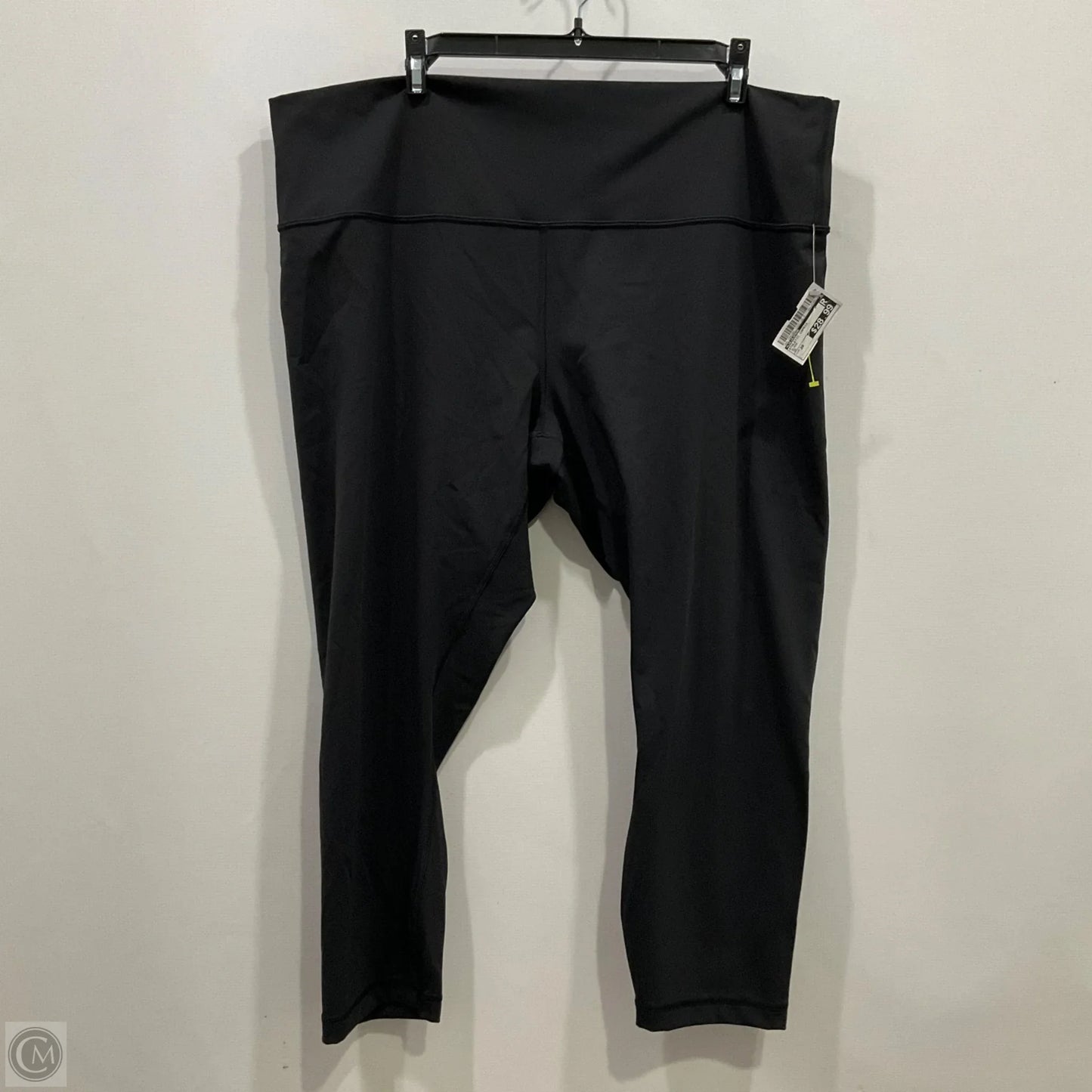 Athletic Capris By Lululemon In Black, Size: 20