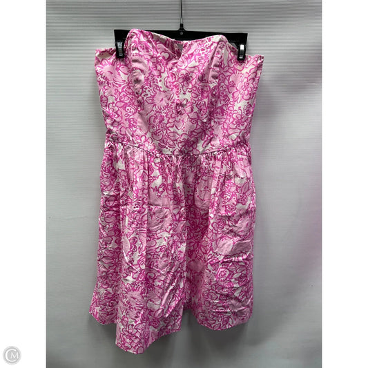 Dress Designer By Lilly Pulitzer In Pink, Size: 6