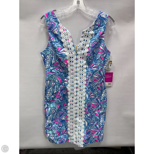 Dress Designer By Lilly Pulitzer In Blue & Pink, Size: 8