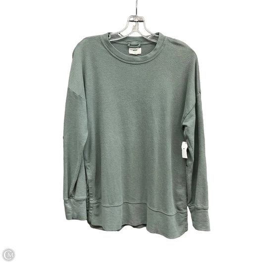 Top Long Sleeve By Aerie In Aqua, Size: Xs