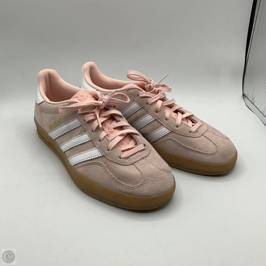 Shoes Sneakers By Adidas In Pink & White, Size: 8.5