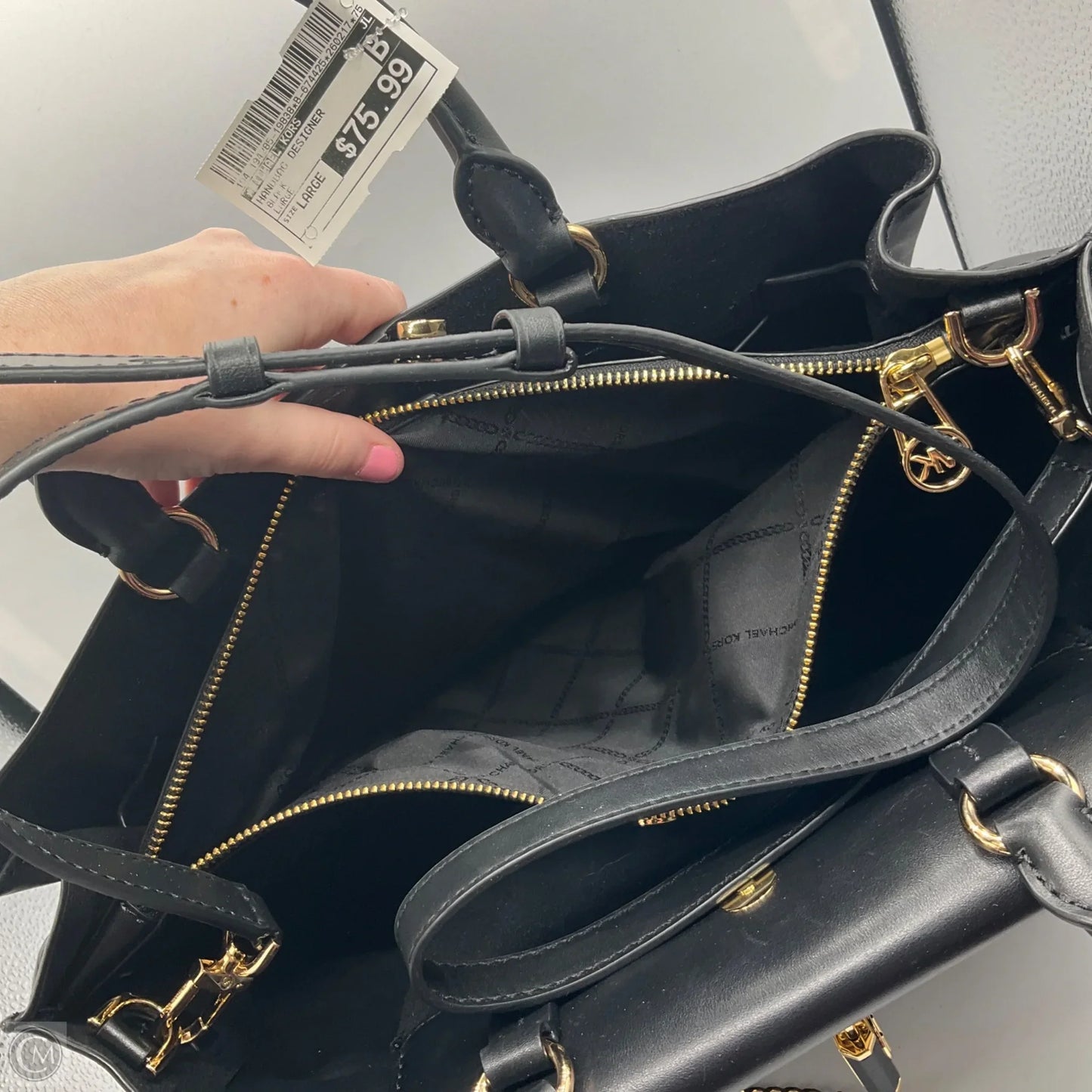 Handbag Designer By Michael Kors, Size: Large