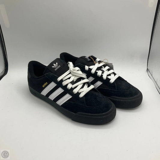 Shoes Sneakers By Adidas In Black & White, Size: 7