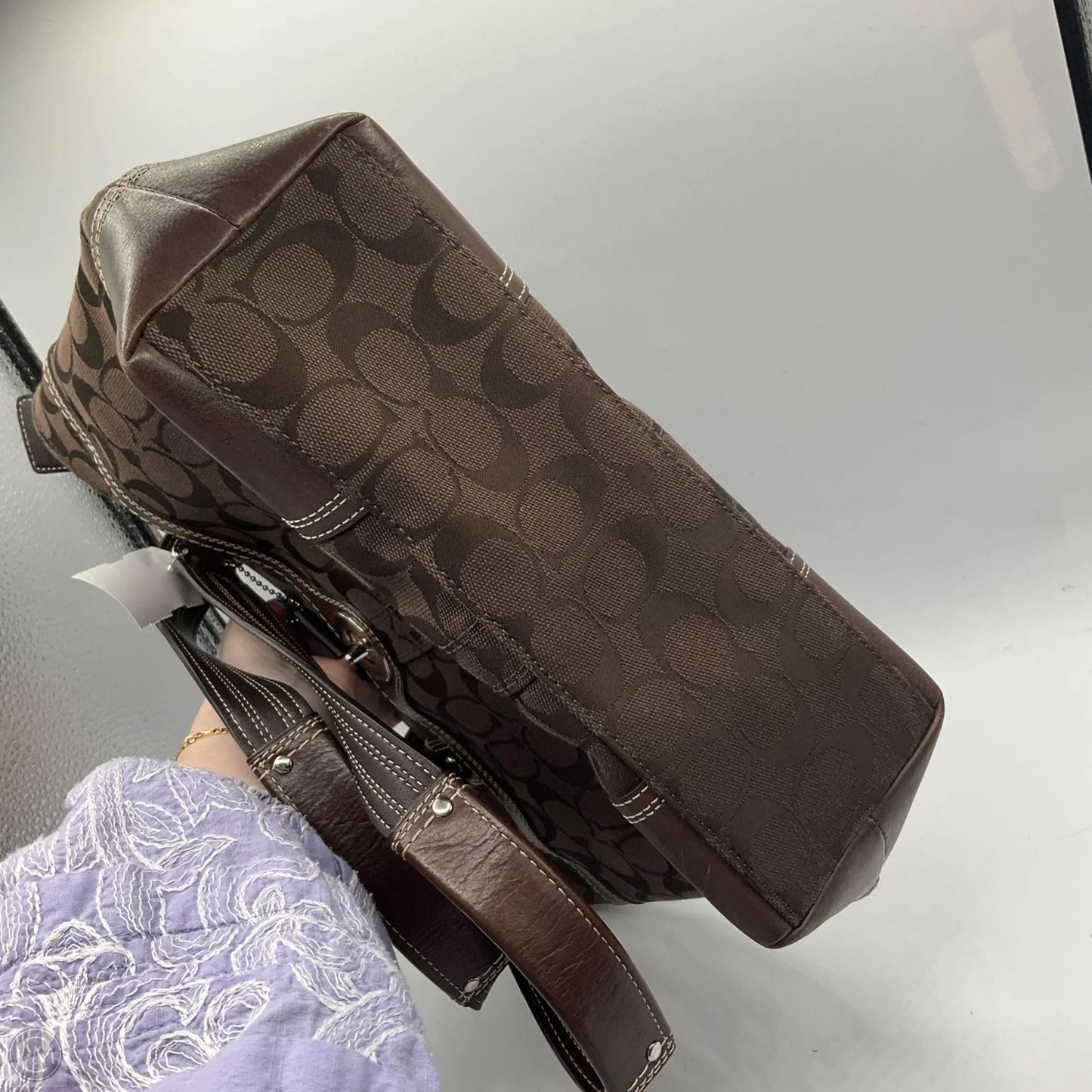 Handbag Designer By Coach, Size: Medium