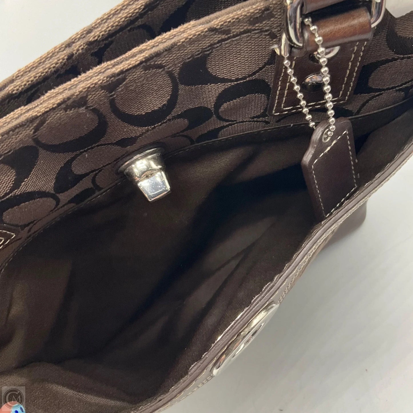 Handbag Designer By Coach, Size: Medium