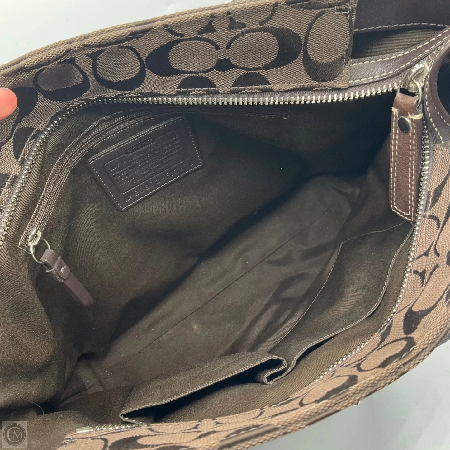 Handbag Designer By Coach, Size: Medium