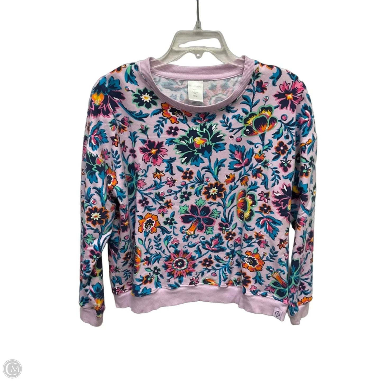 Top Long Sleeve By Vera Bradley In Floral Print, Size: M