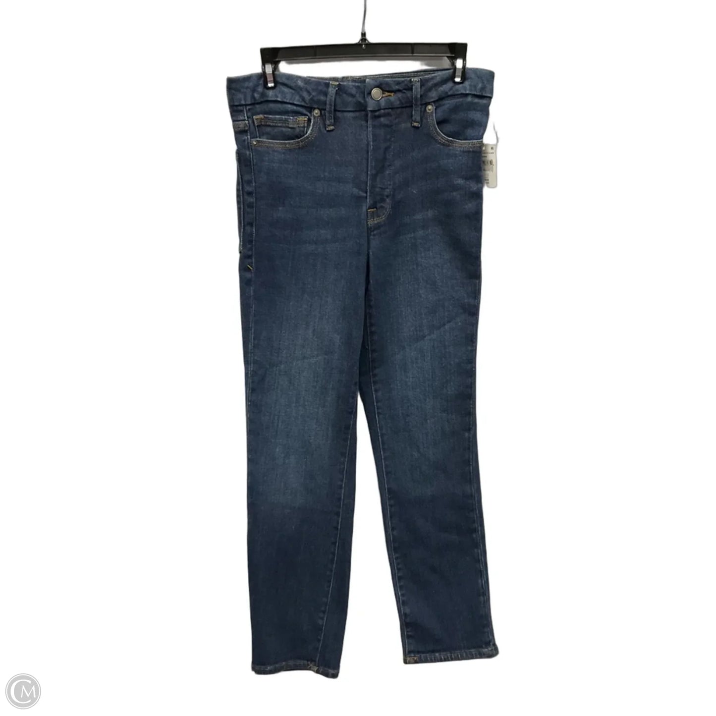 Jeans Skinny By Good American In Blue Denim, Size: 2
