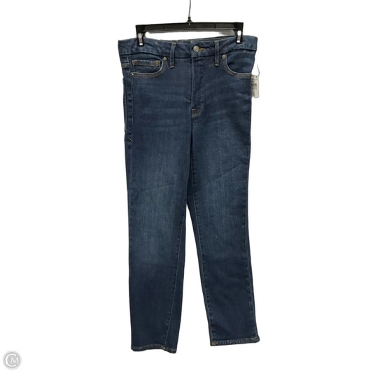 Jeans Skinny By Good American In Blue Denim, Size: 2
