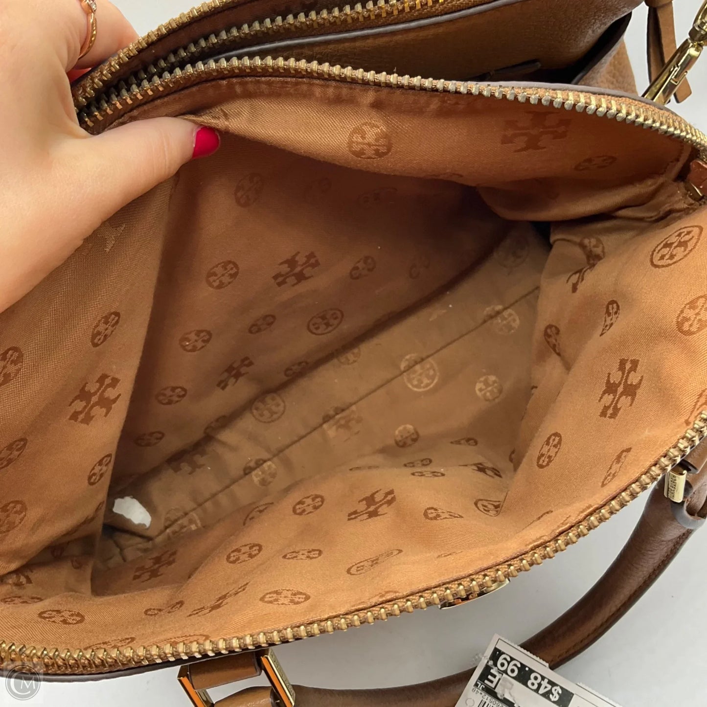Handbag Designer By Tory Burch, Size: Medium