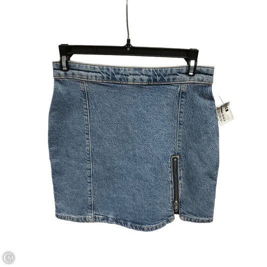 Skirt Mini & Short By We The Free In Blue Denim, Size: 4