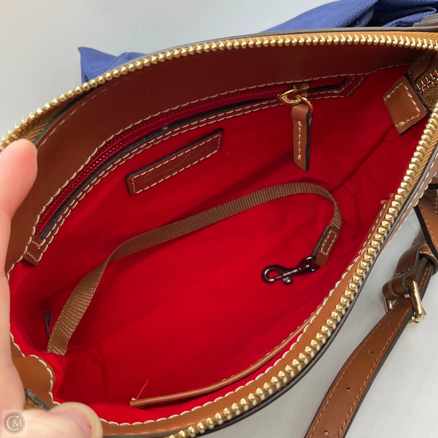 Crossbody Designer By Dooney And Bourke, Size: Small