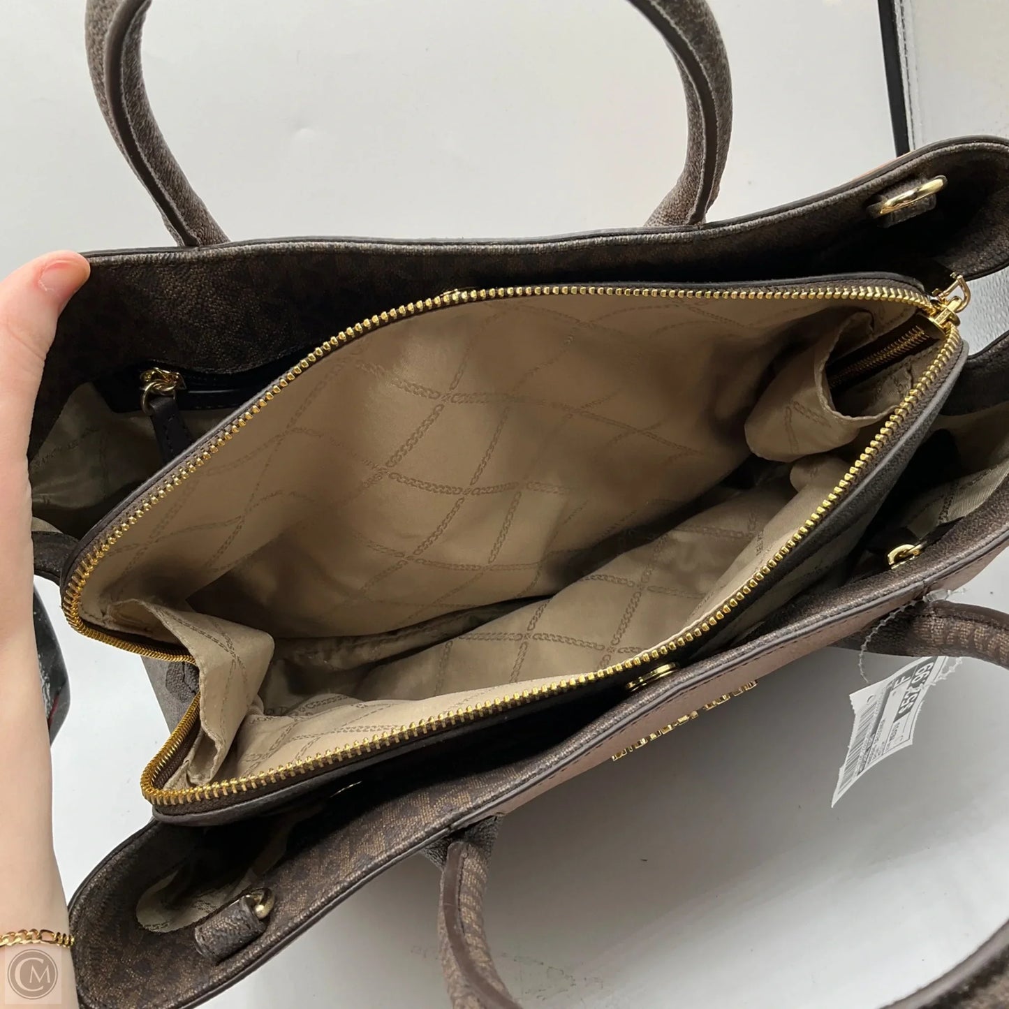 Handbag Designer By Michael Kors, Size: Medium