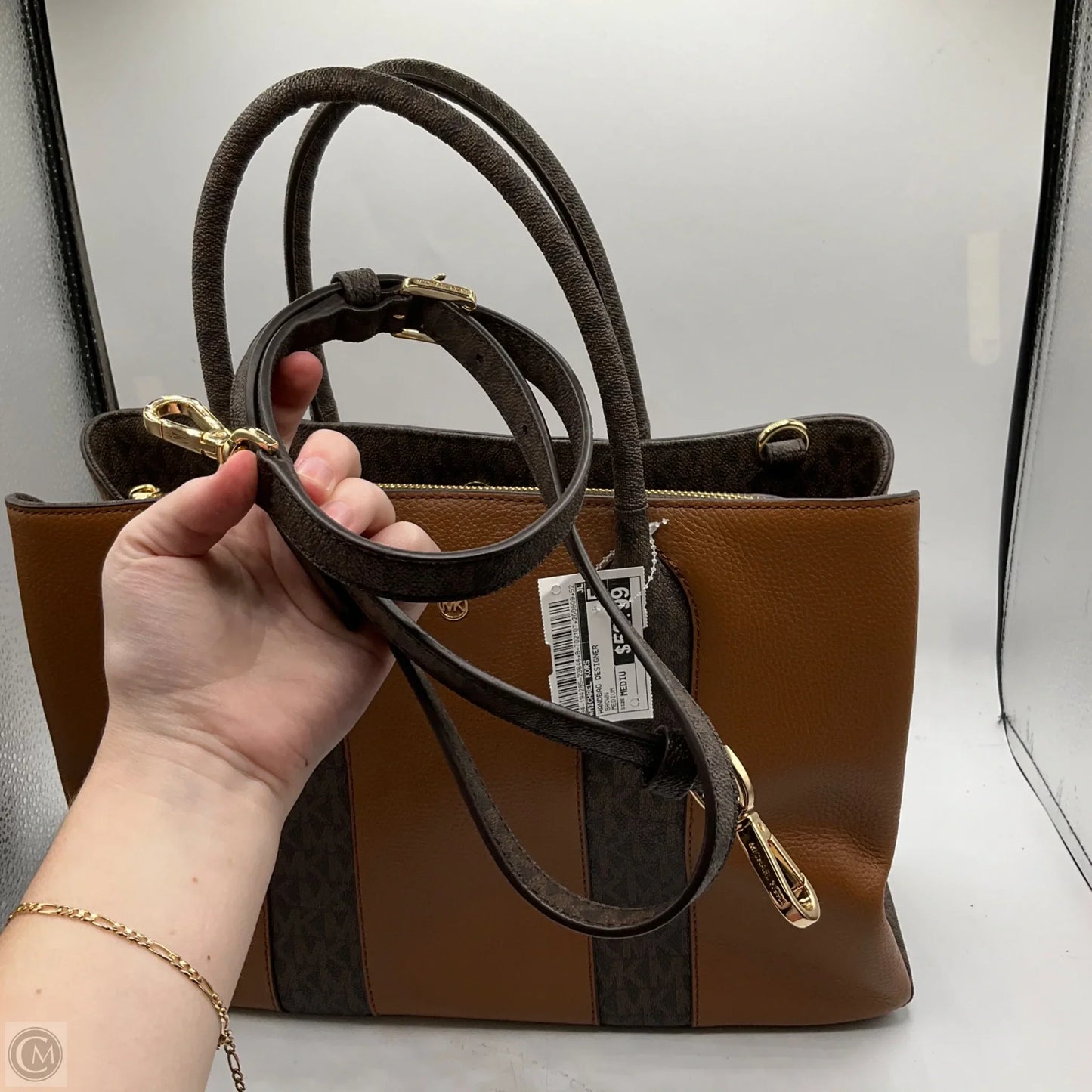 Handbag Designer By Michael Kors, Size: Medium