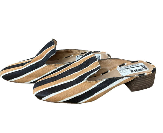 Striped Pattern Shoes Flats Madewell, Size 6