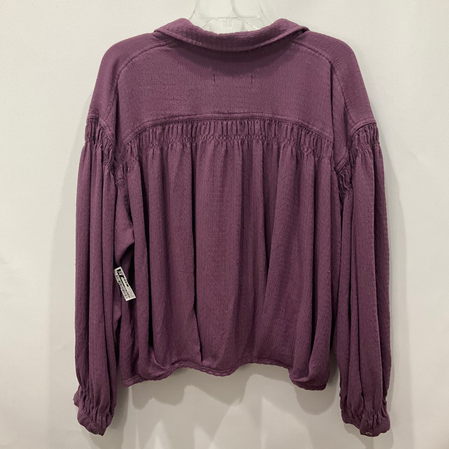Purple Top Long Sleeve We The Free, Size S