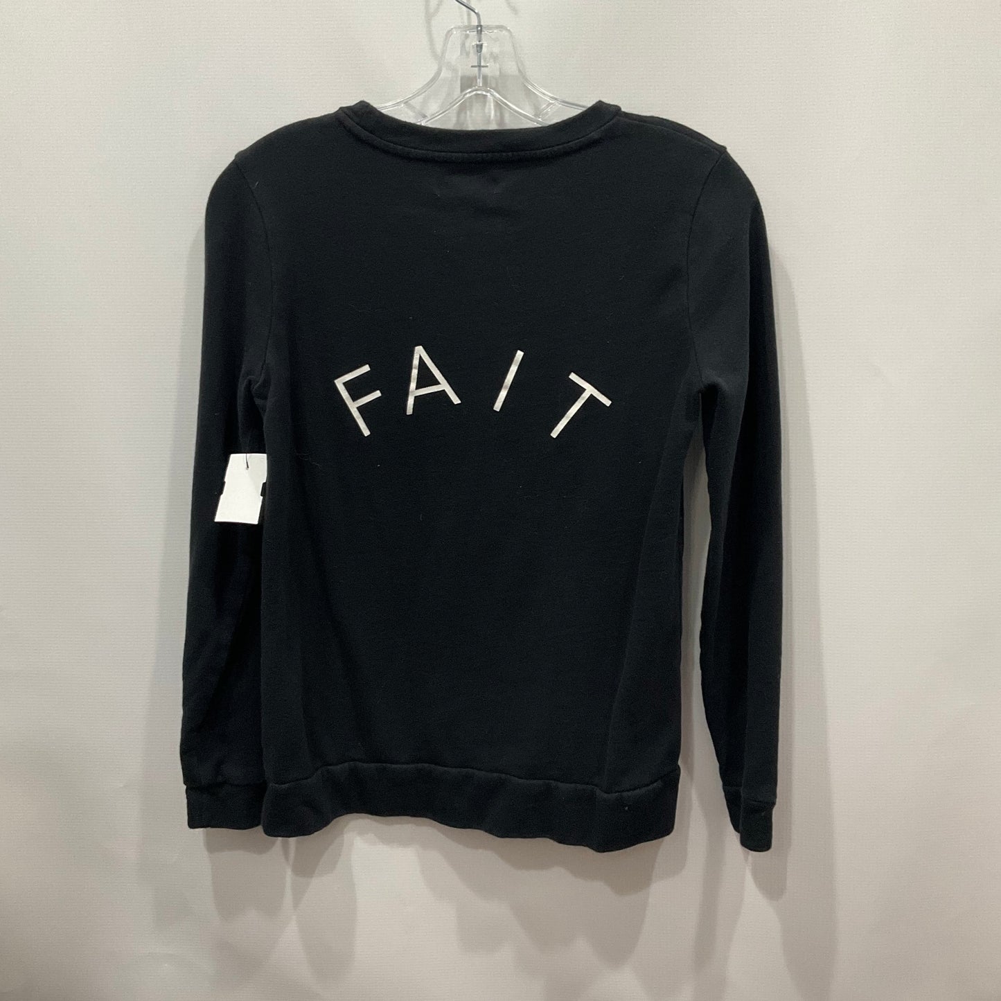 Black Sweatshirt Crewneck Madewell, Size S