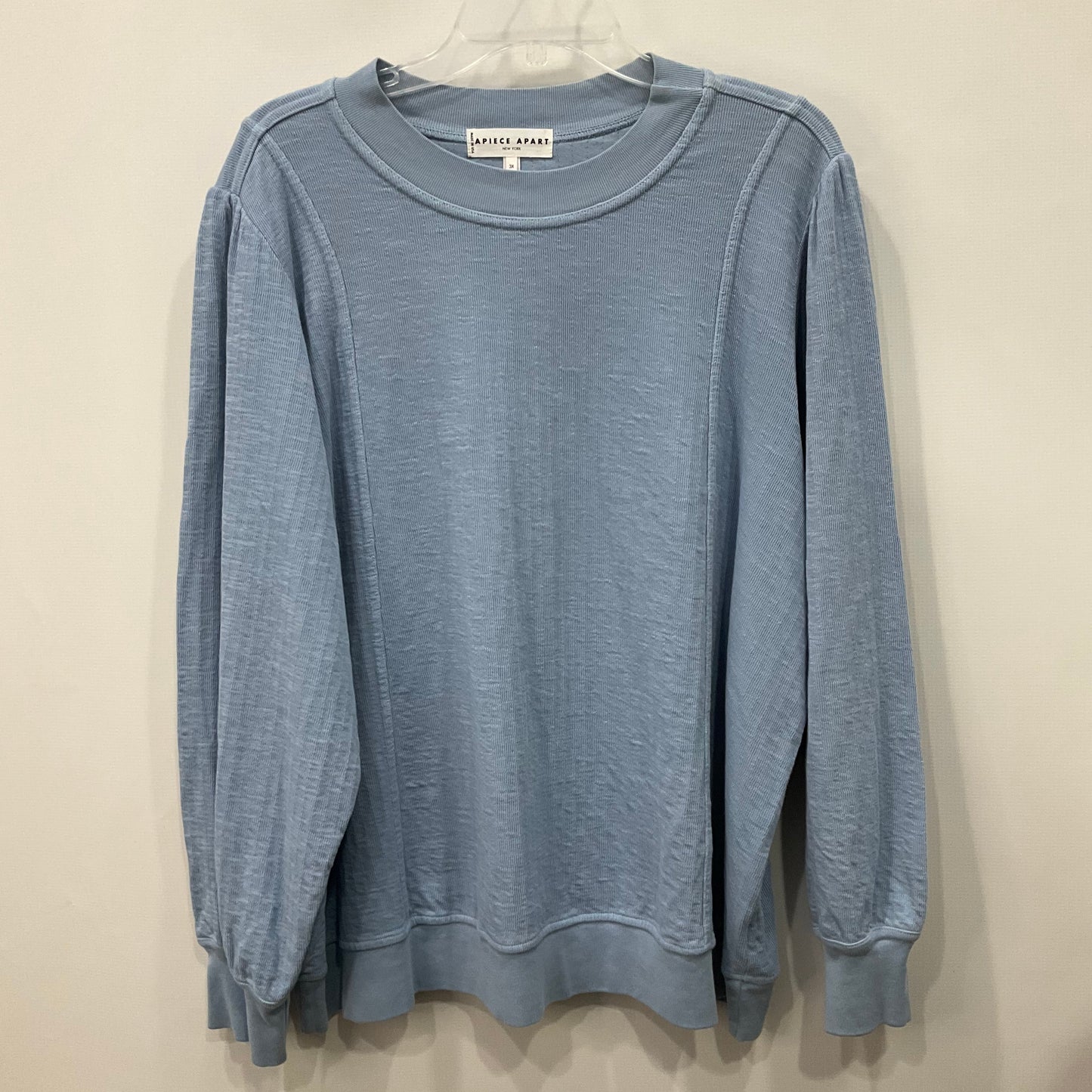 Sweatshirt Crewneck By Cmb In Blue, Size: 3x