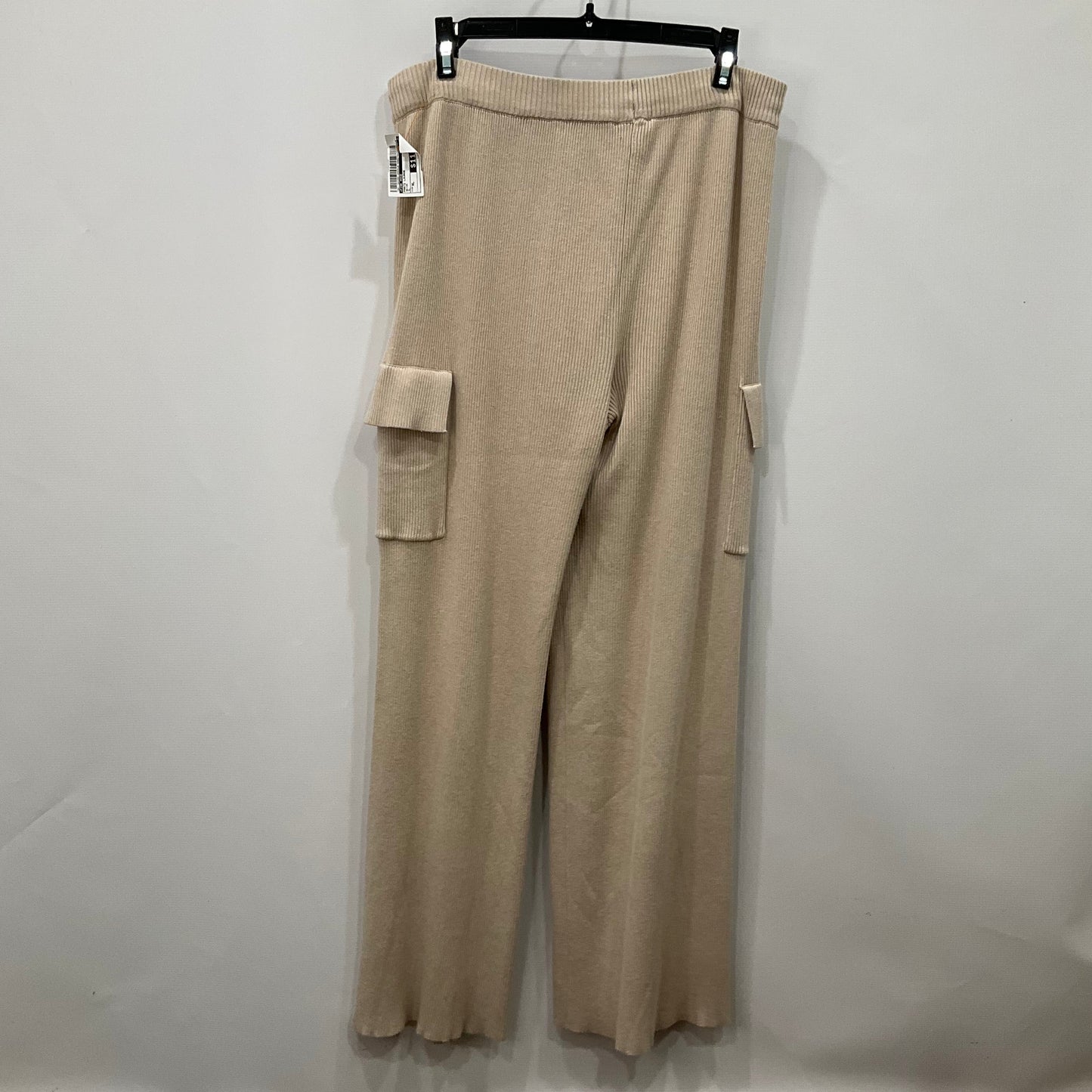 Pants Lounge By Pink Rose In Beige, Size: Xl