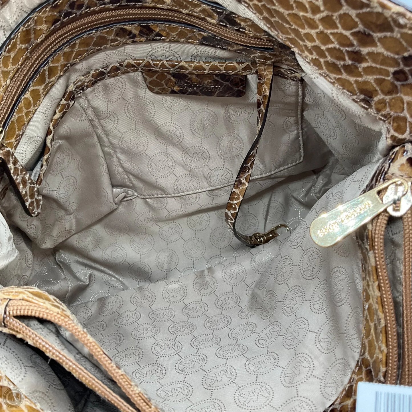 Handbag Designer By Michael Kors, Size: Medium
