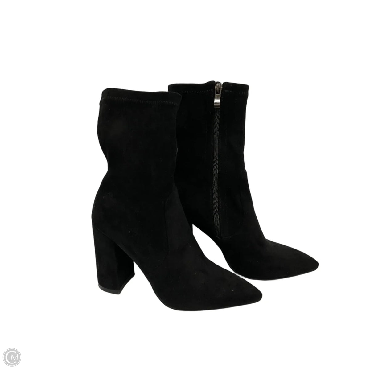 Boots Ankle Heels By Cme In Black, Size: 5