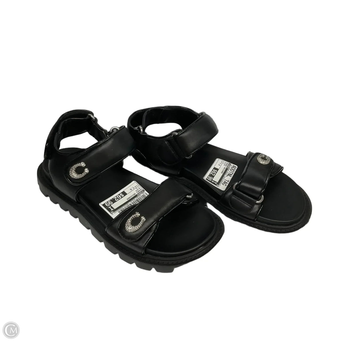 Shoes Designer By Coach In Black, Size: 7.5