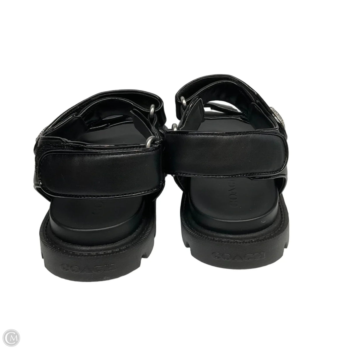 Shoes Designer By Coach In Black, Size: 7.5