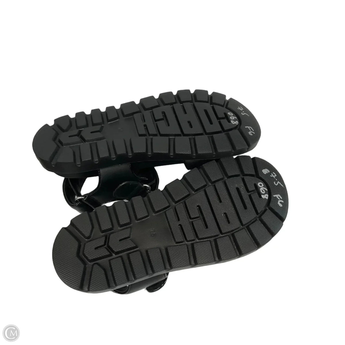 Shoes Designer By Coach In Black, Size: 7.5