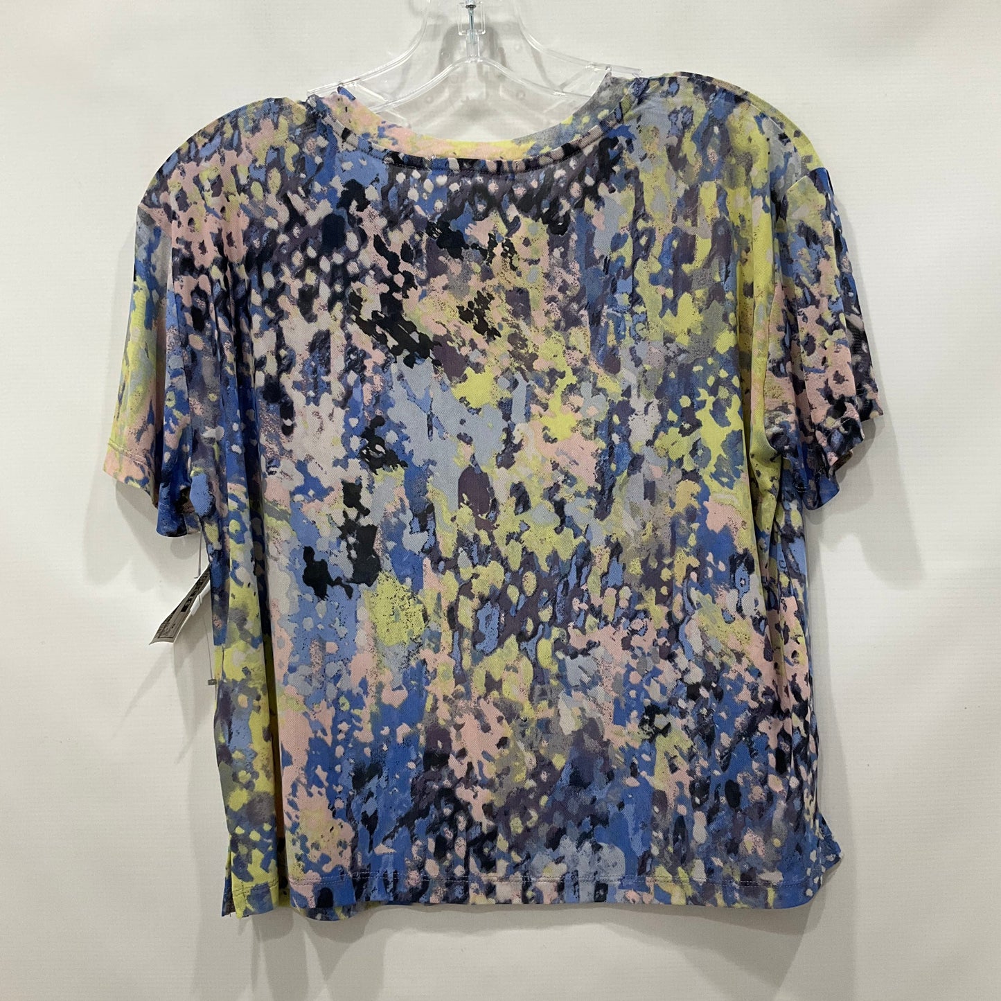 Blue Top Short Sleeve Socialite, Size Xs