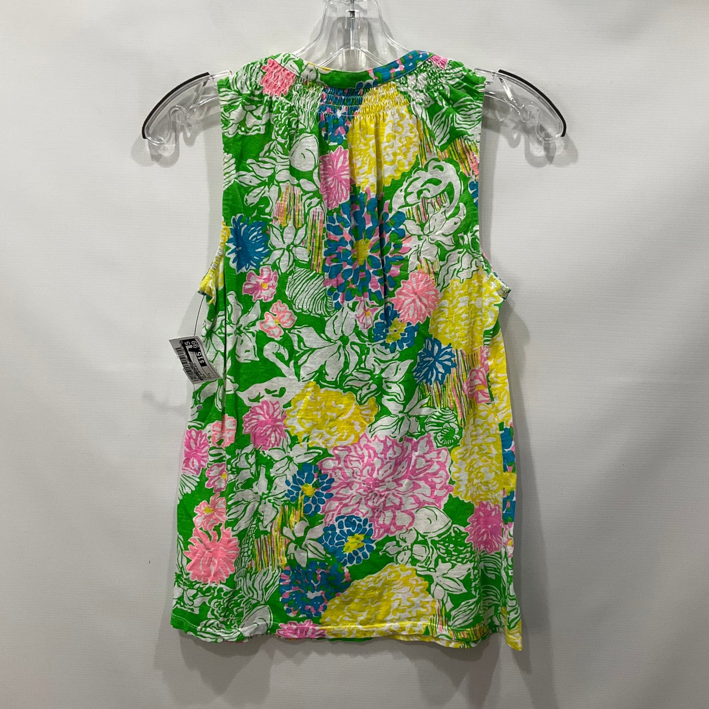 Green Top Sleeveless Lilly Pulitzer, Size S