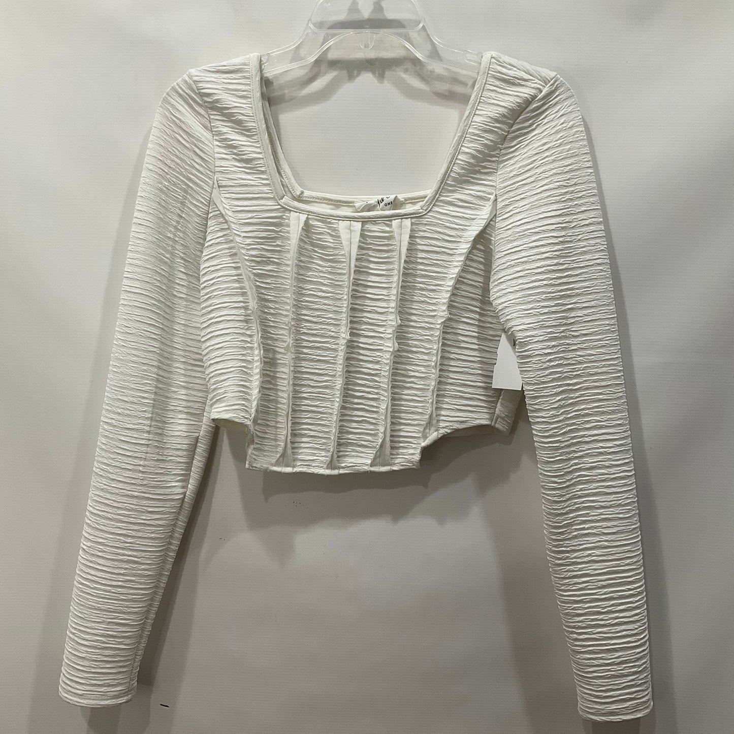 White Top Long Sleeve The Native One, Size L