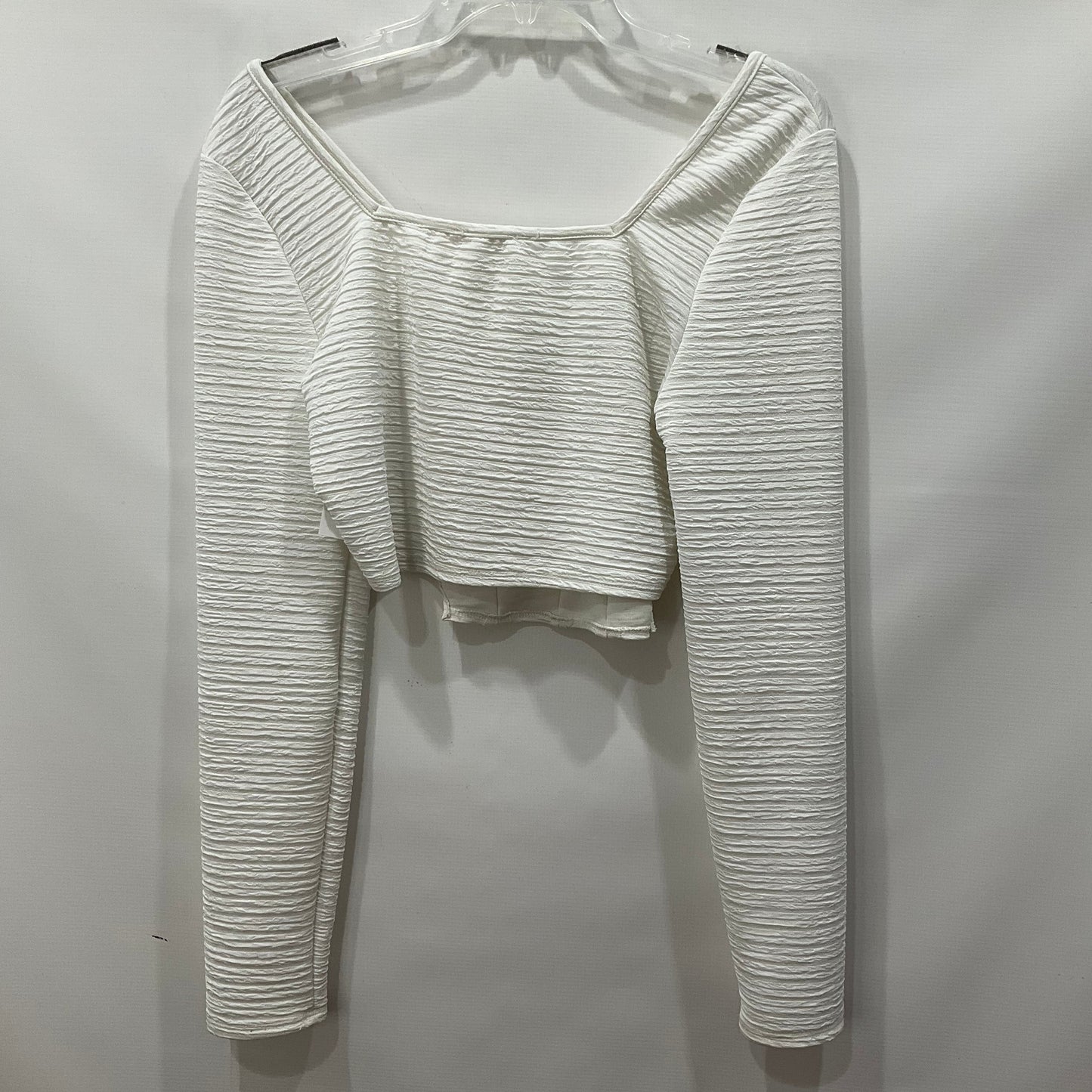 White Top Long Sleeve The Native One, Size L