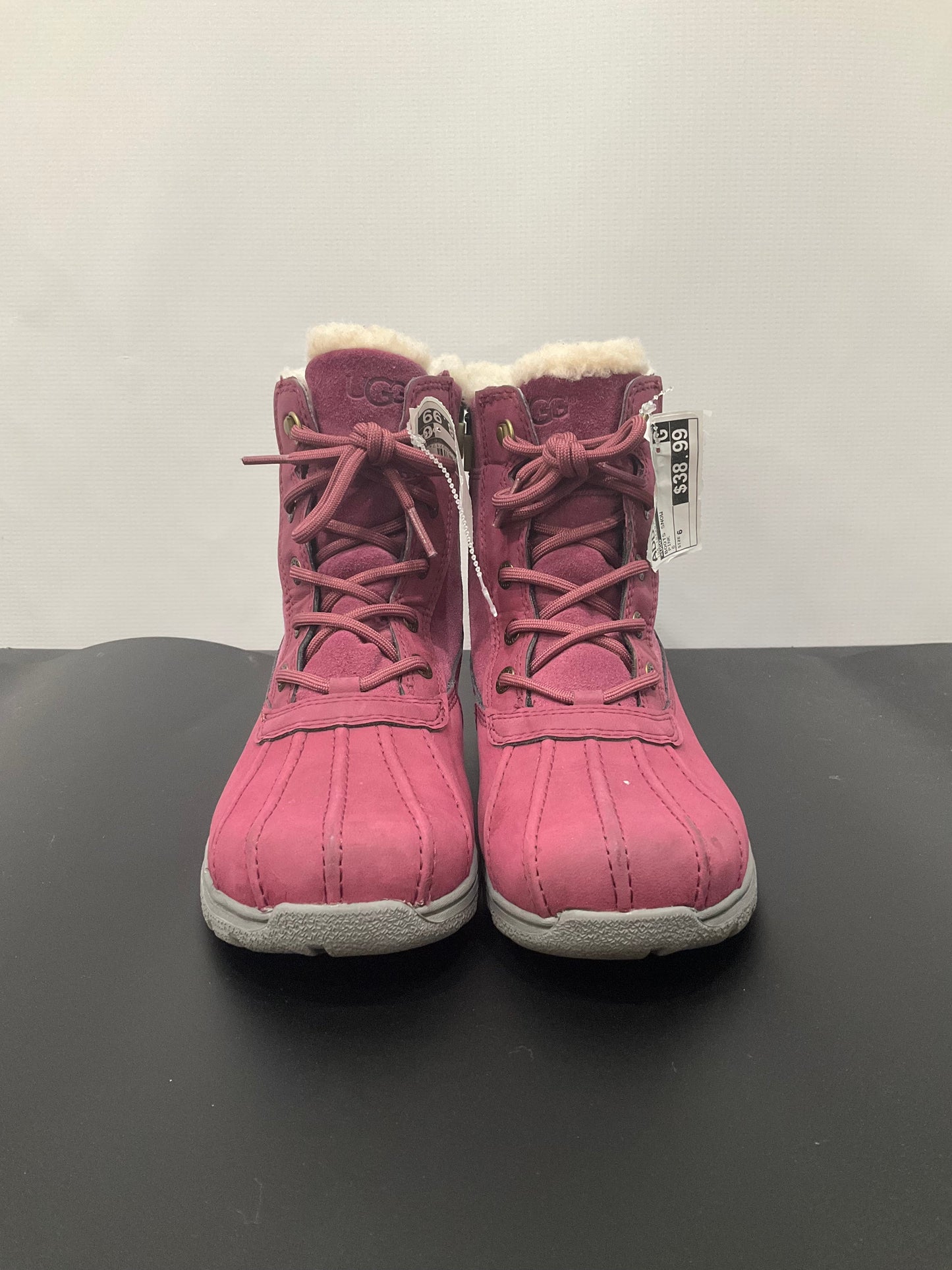 Boots Snow By Ugg In Pink, Size: 6