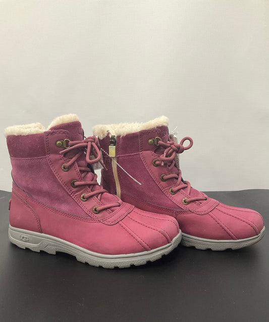 Boots Snow By Ugg In Pink, Size: 6