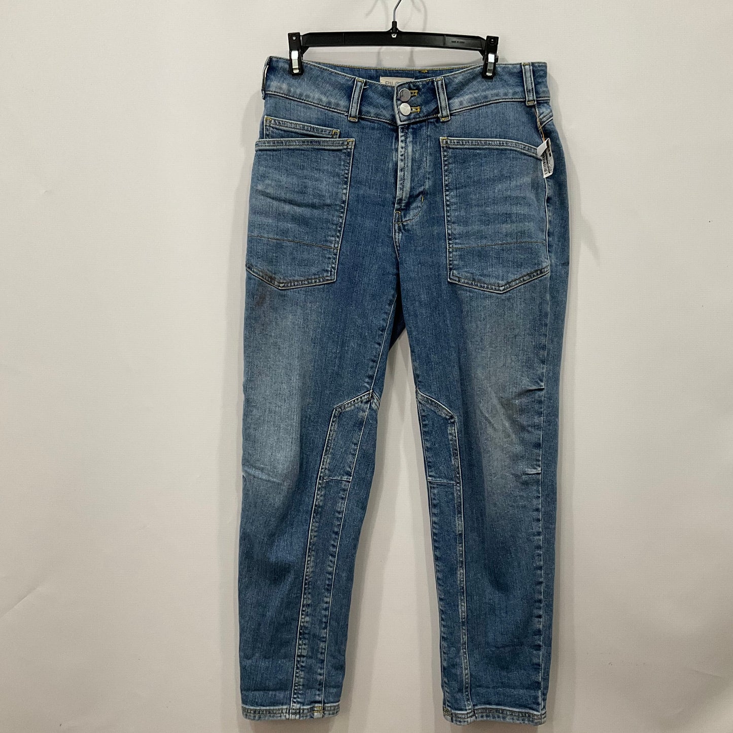 Jeans Boyfriend By Pilcro In Blue Denim, Size: 4