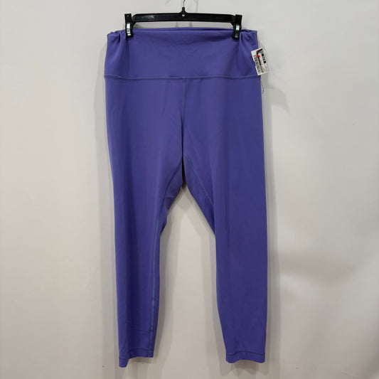 Athletic Leggings By Lululemon In Purple, Size: 14