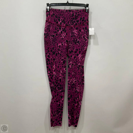 Athletic Leggings By Lululemon In Pink, Size: 4